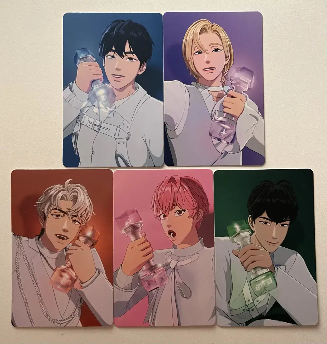 Plave lightstick photocard (yejun,noah,bamby,eunho,hamin)