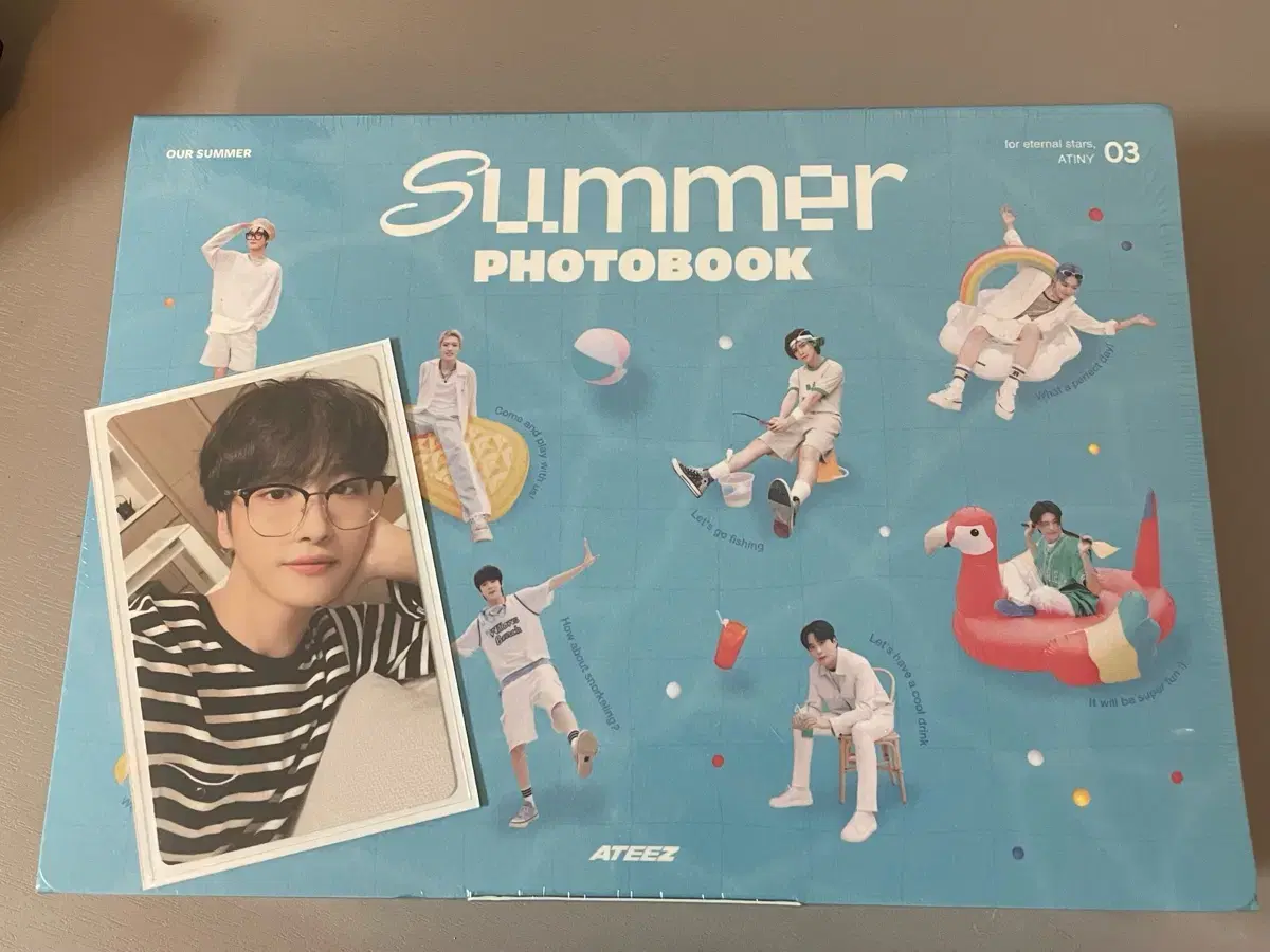 ATEZ 23 Summer Photobook seonghwa hongjoong unreleased photocard