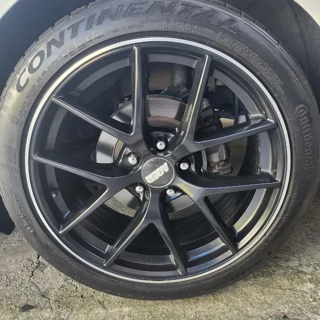 bbs cir 아게르 19 인치블랙휠