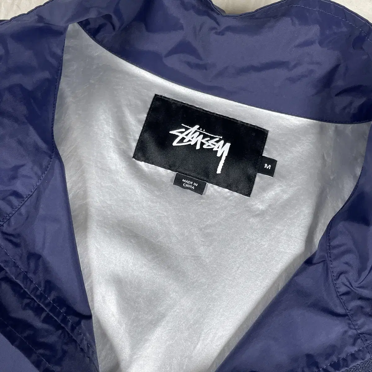 스투시 Stussy 바람막이 집업 져지 자켓