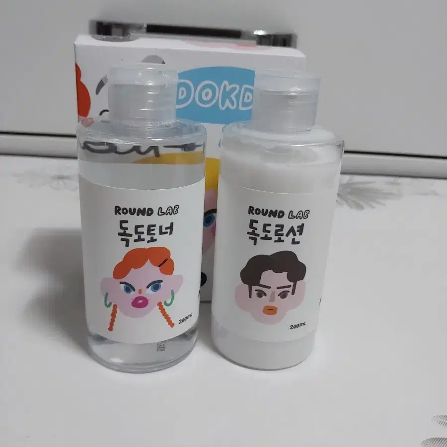 라운드랩 1025 독도 토너.로숀 셋트 200ml