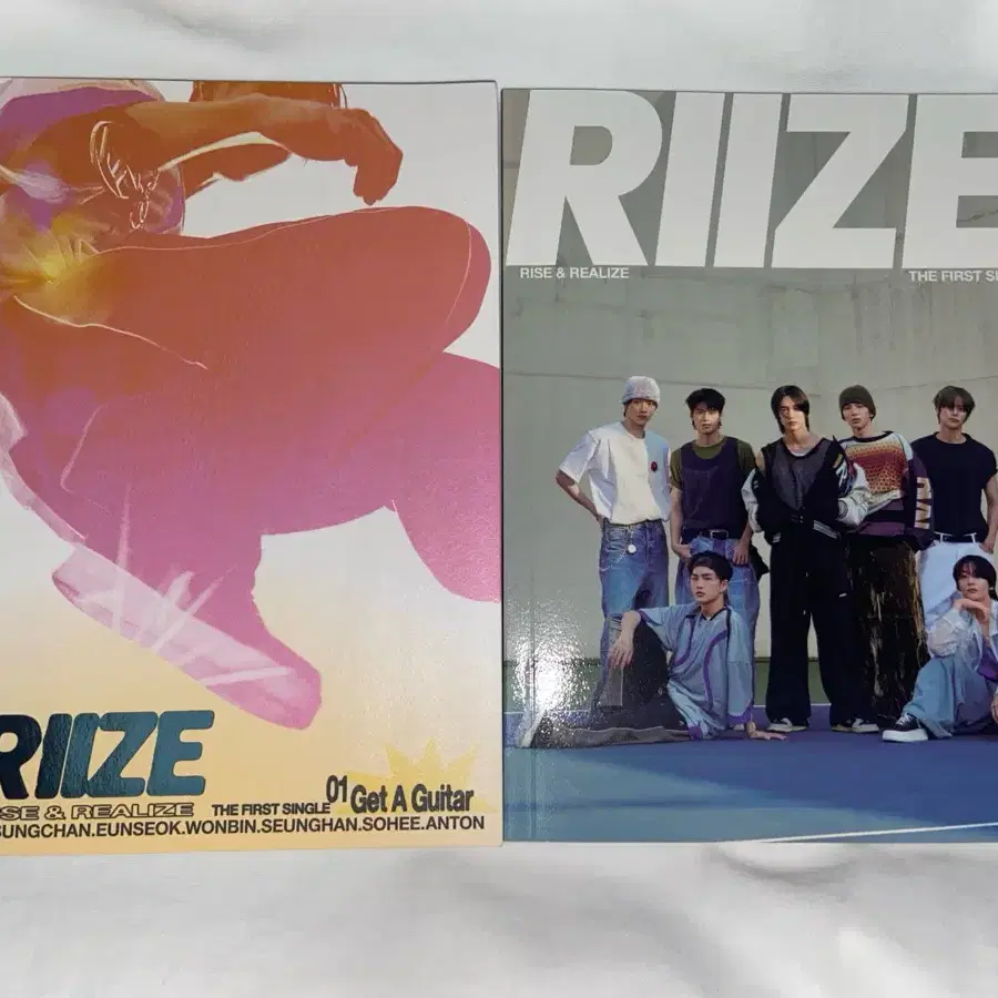 riize 라이즈 겟어기타 개봉앨범