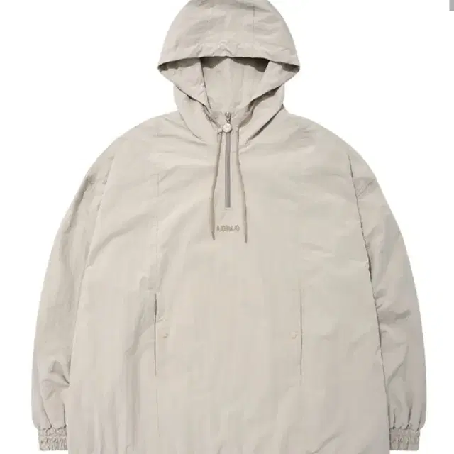 아조바이아조 Oversized Hooded Anorak [Ivory]