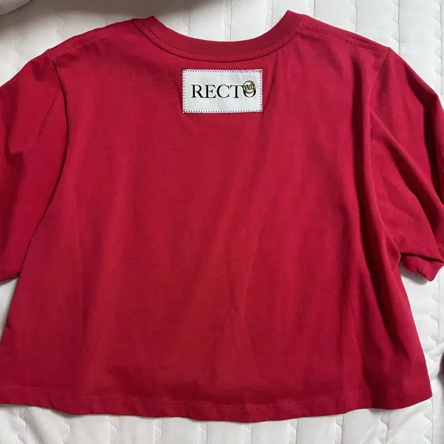 렉토 BABY CROP T-SHIRT (RED)