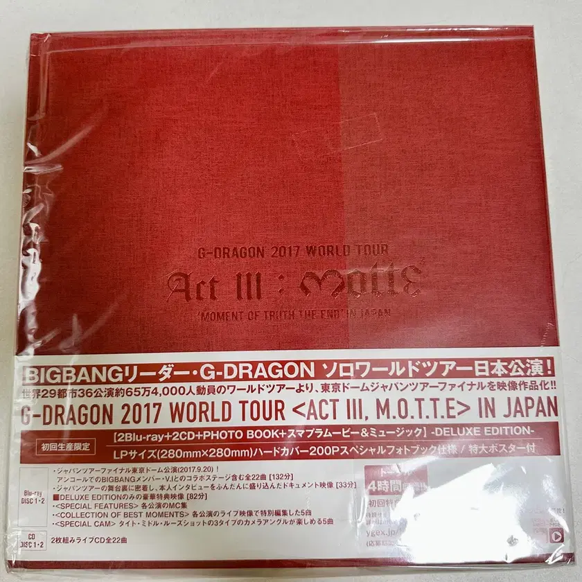 G-DRAGON - KWON JI YONG + MOTTE Tour in SEOUL (Japanese