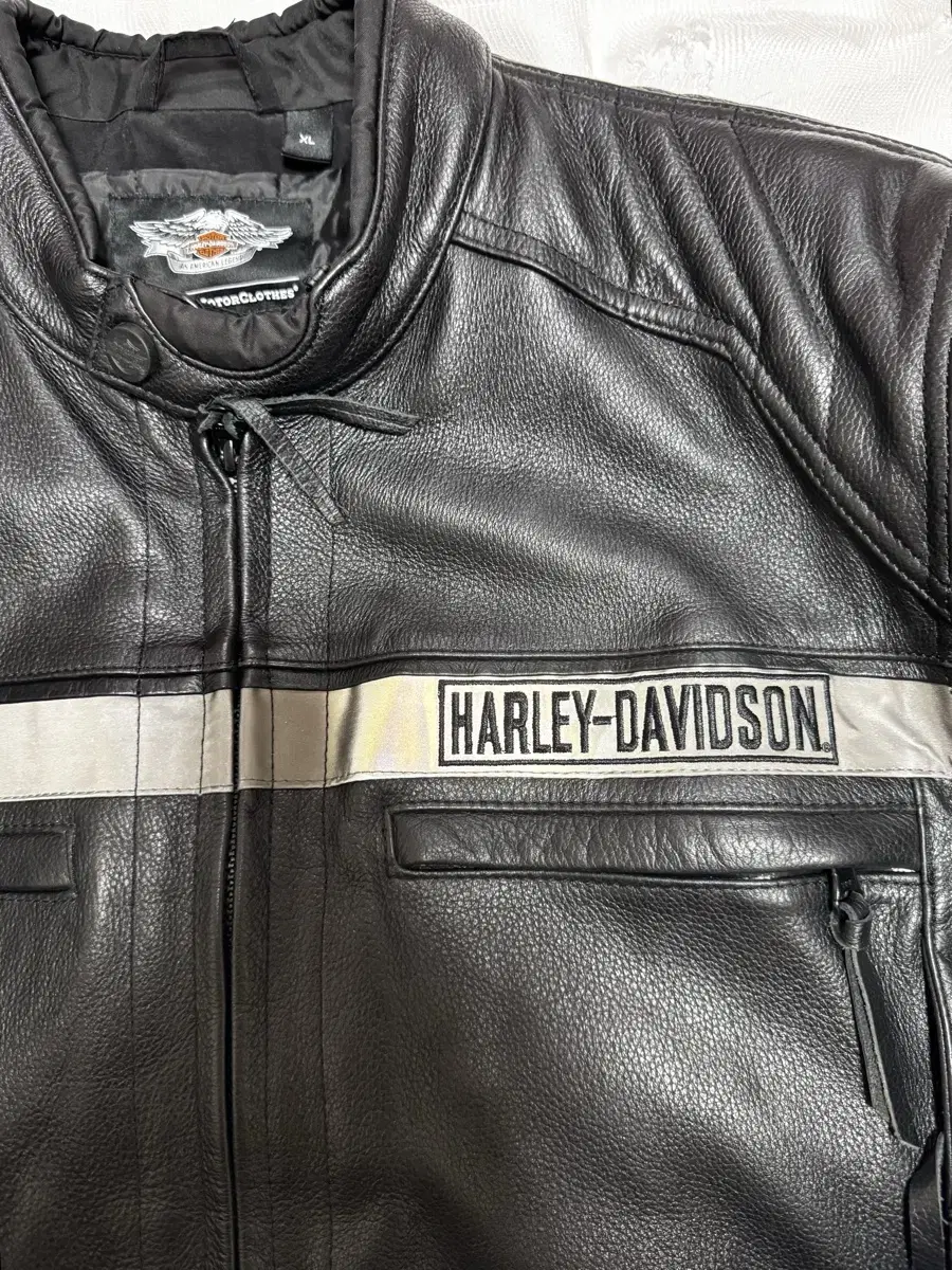 " Harley-Davidson " 가죽 자켓 (바디아머 추가)