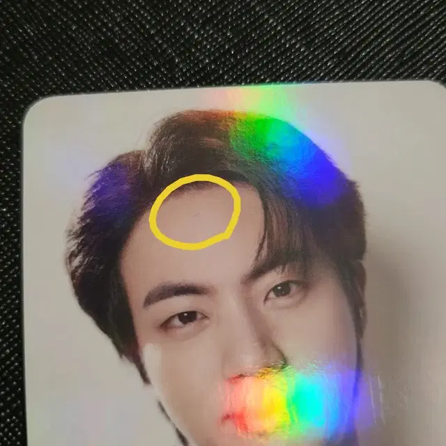 방탄소년단 석진 진 JIN 디애넛 더팩트 차이나 랜포 포카