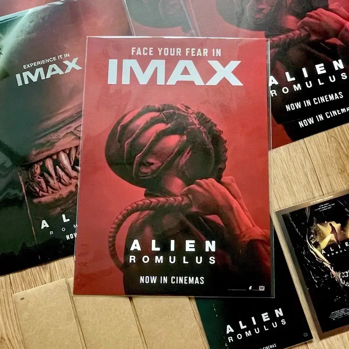 에이리언 아이맥스 포스터 IMAX 4DX TTT 아트카드 에일리언 특전