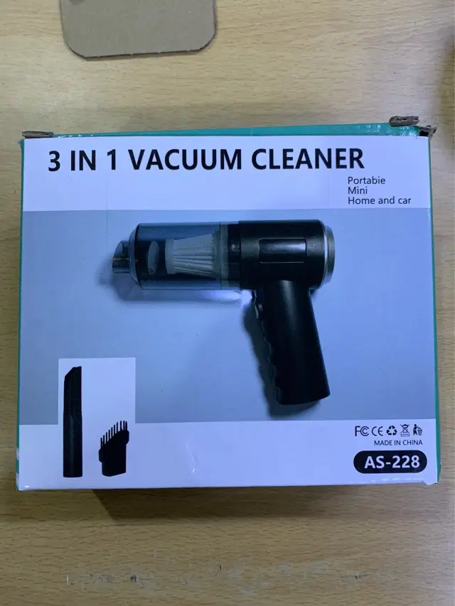 트리플 휴대용 진공청소기 차량용 3 in 1 vacuum cleaner