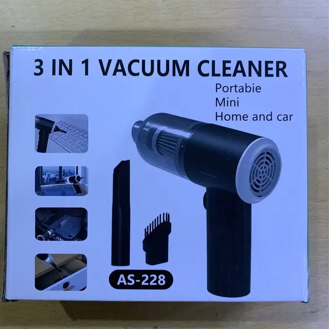 트리플 휴대용 진공청소기 차량용 3 in 1 vacuum cleaner