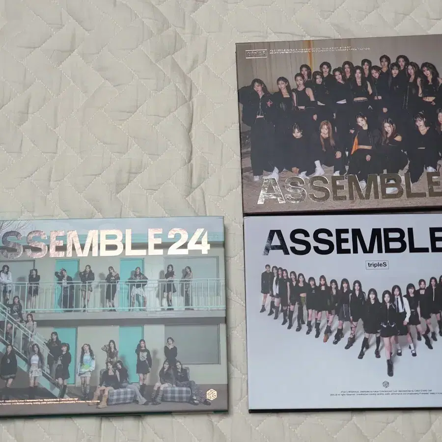 트리플에스 Assemble24 개봉앨범 + 포스터