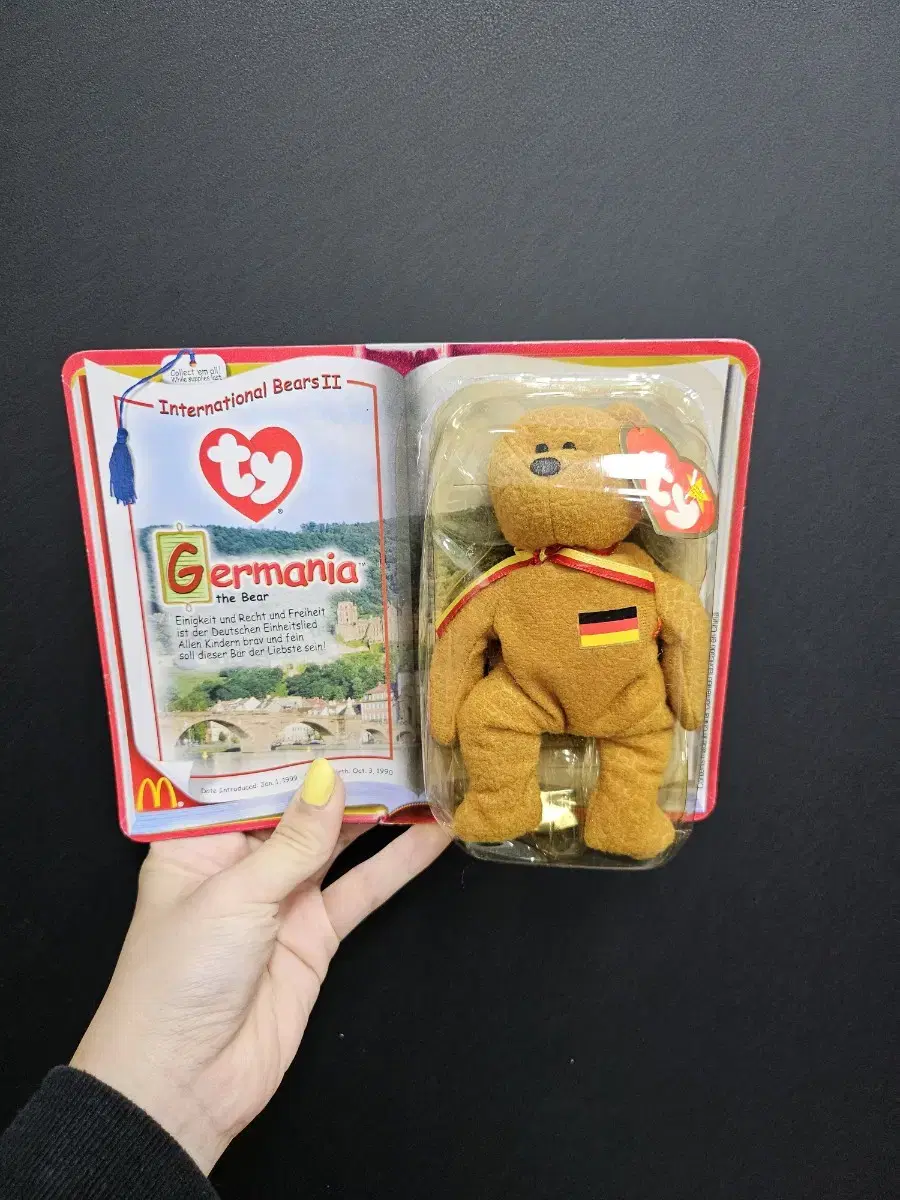 TY Happy Meal German Bear