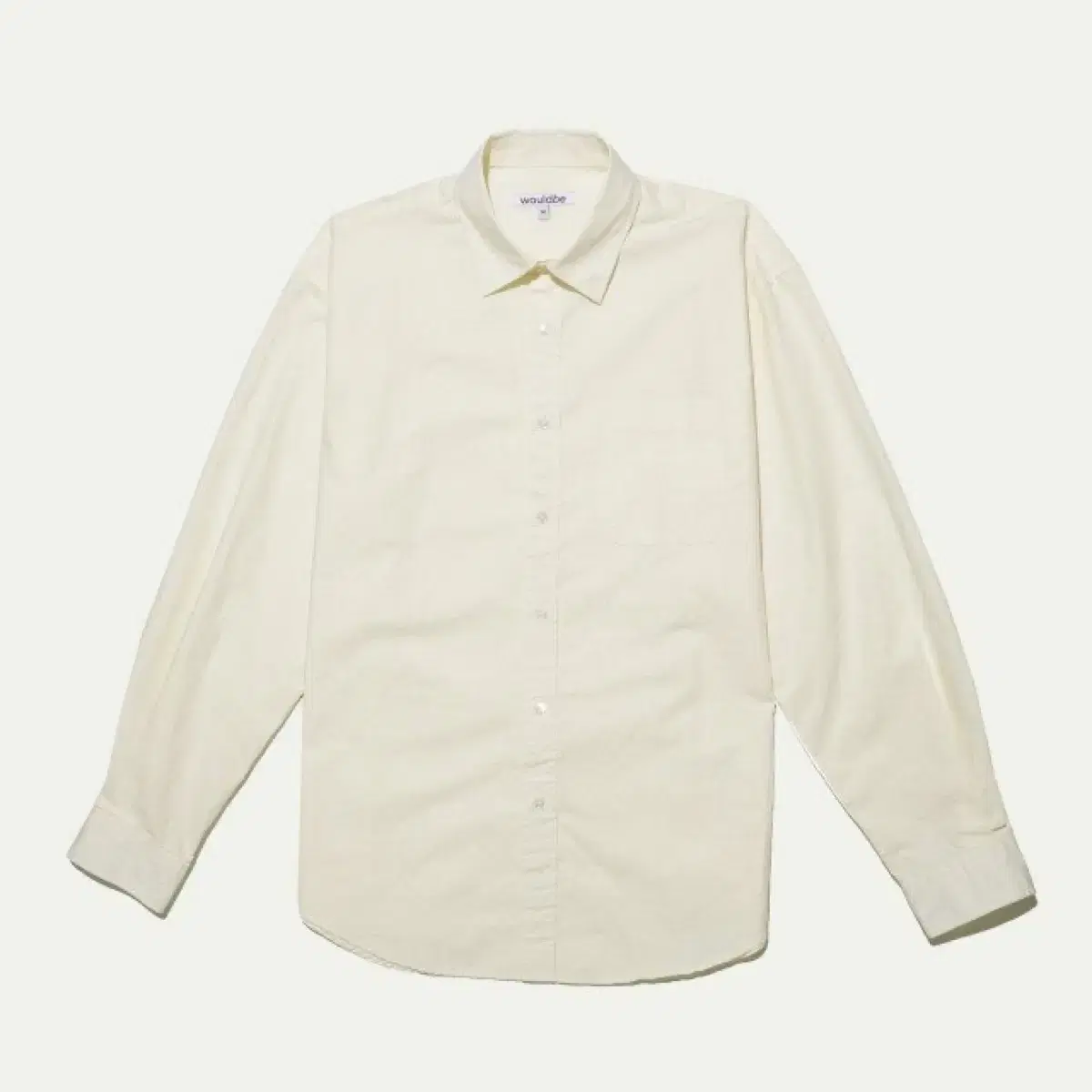 Woodby Shirt 40/1 Daisy Color (Light Yellow) Size M