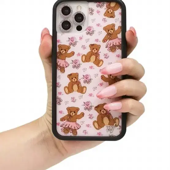 (정품)아이폰12pro&12wildflowercases /Bear-y