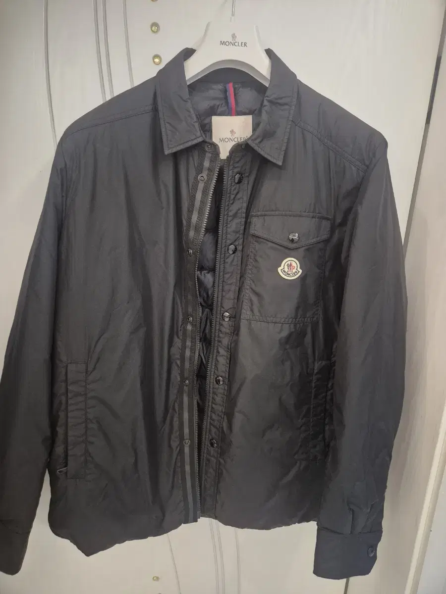 Moncler Pyrrole Shacket Black Padded Size 3