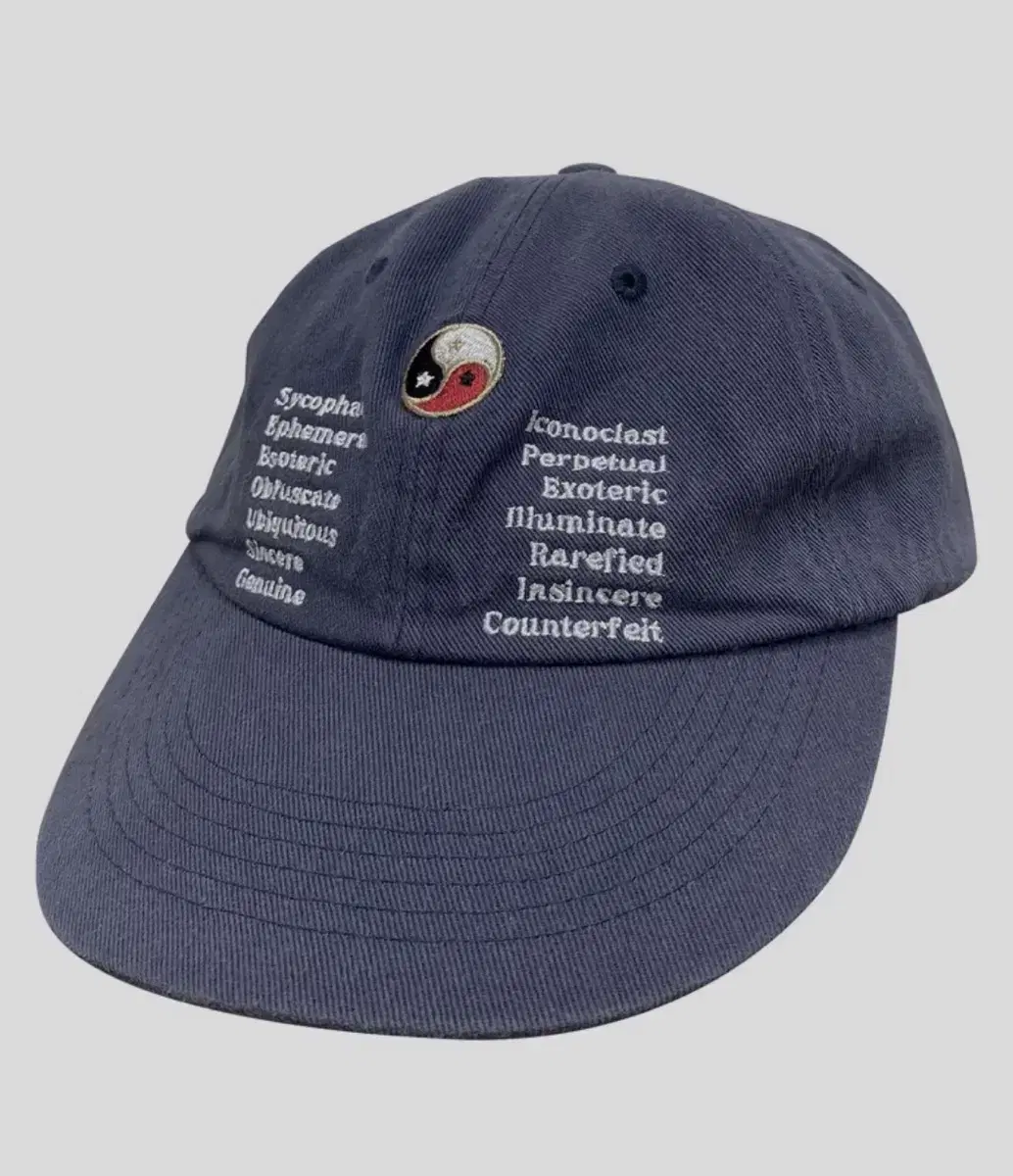 패슬 Yin Yang Washed Cap Navy