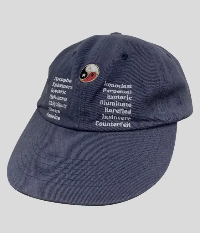 패슬 Yin Yang Washed Cap Navy