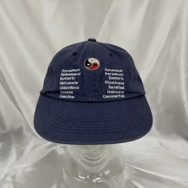 패슬 Yin Yang Washed Cap Navy