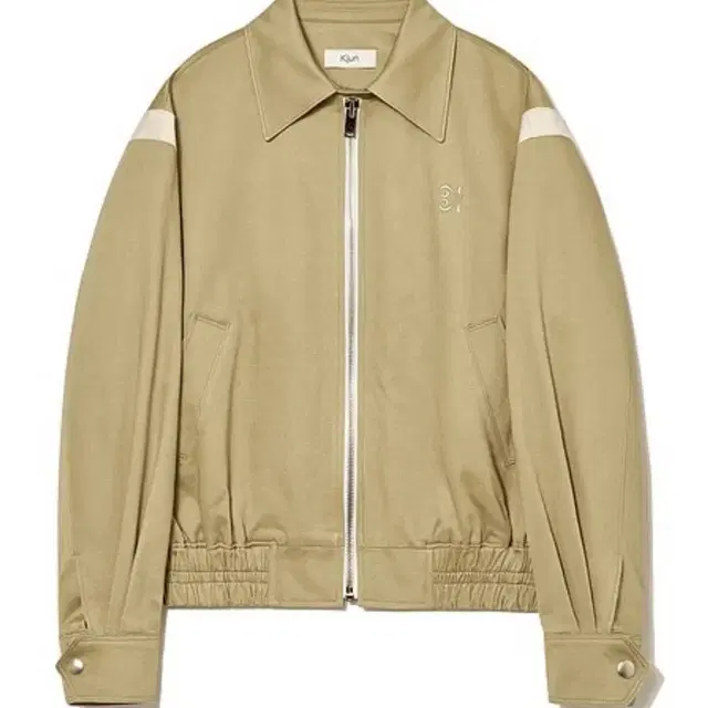 kijun 기준 Logo Blouson Camel 블루종