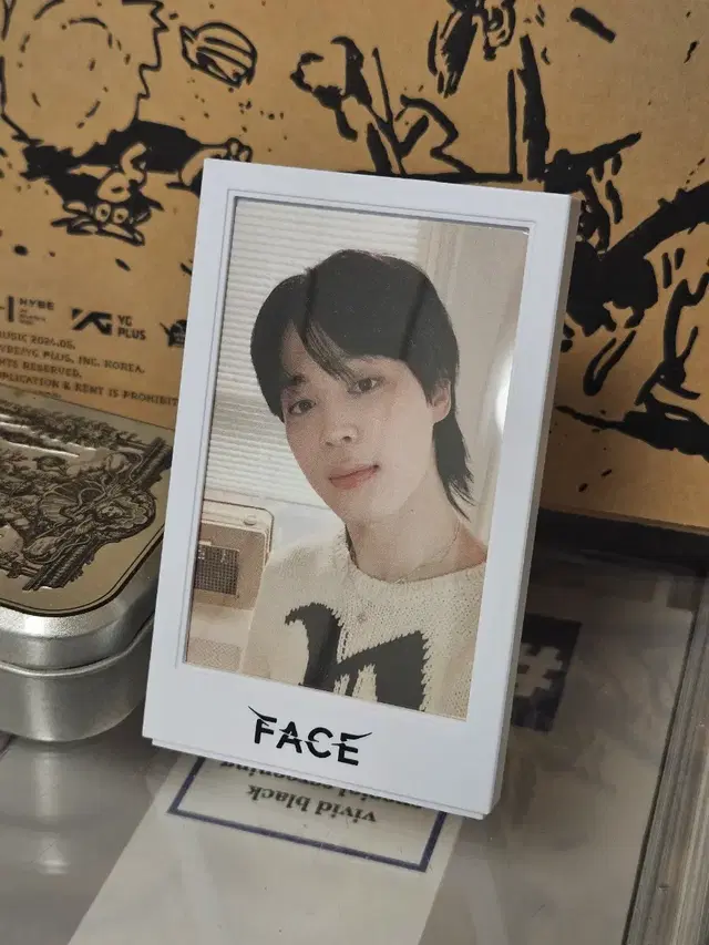 방탄소년단 지민 FACE 엠카 공방 포카 판매