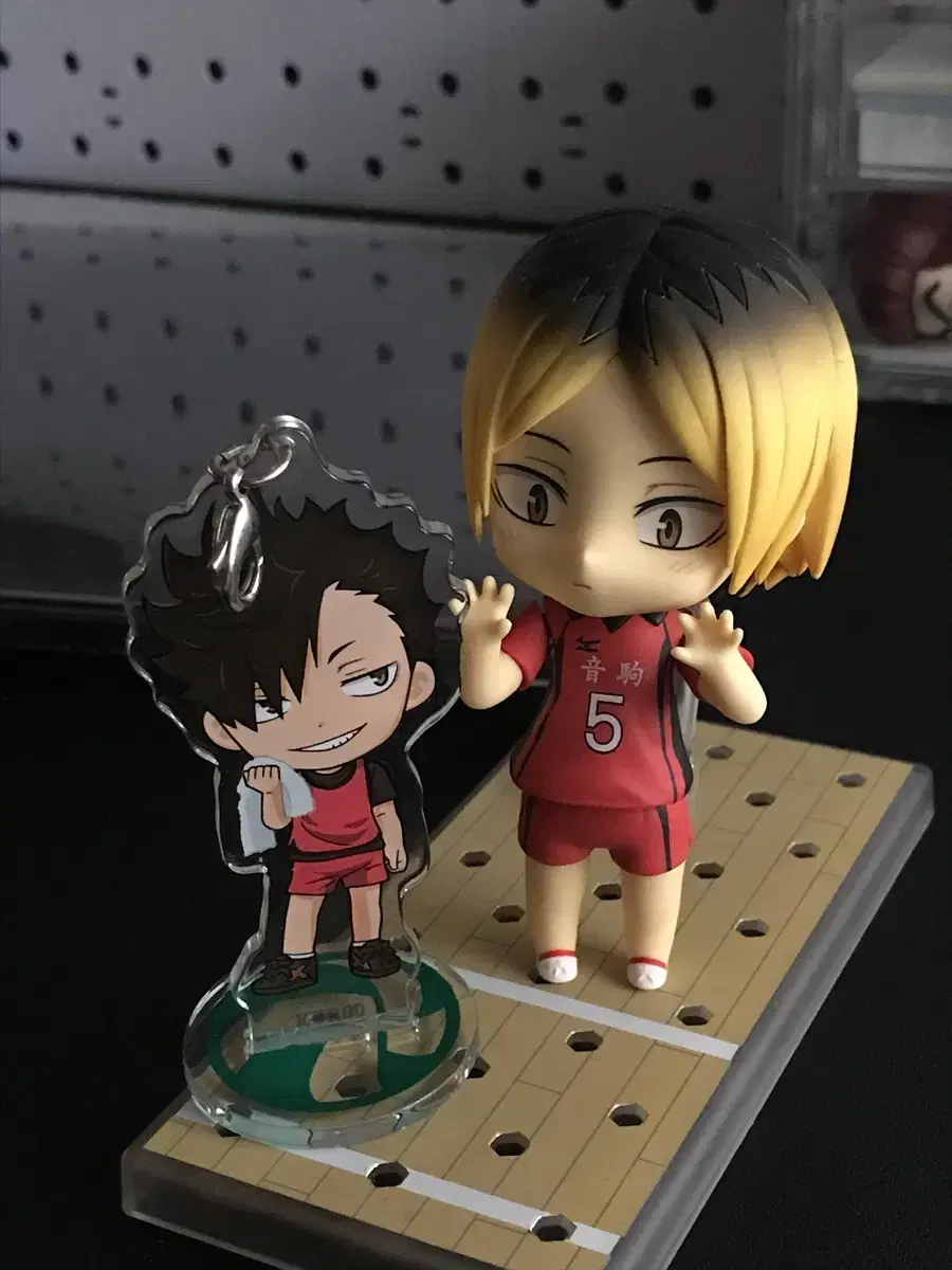 Haikyuu Kuroo Tetsuro Chibi acrylic keyring