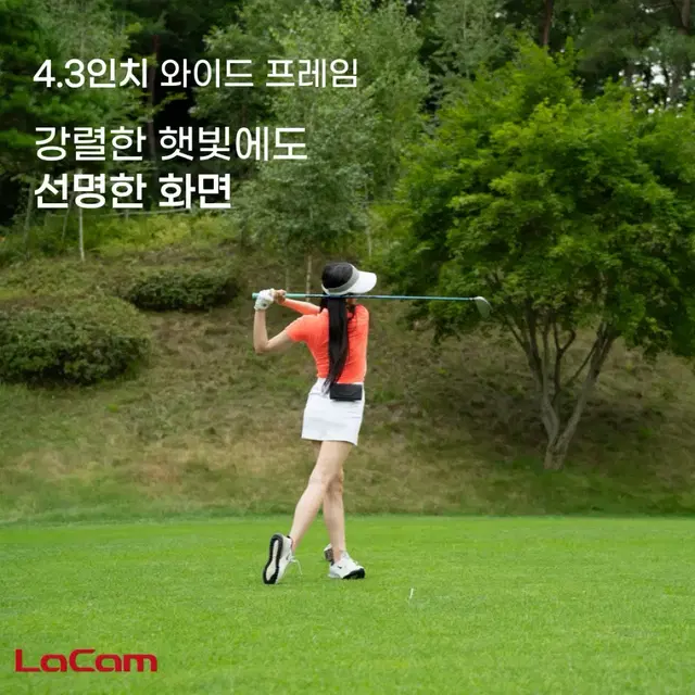 [미개봉] LaCam 세계최초 신개념 카메라 레이저 풀터치LCD 골프 거