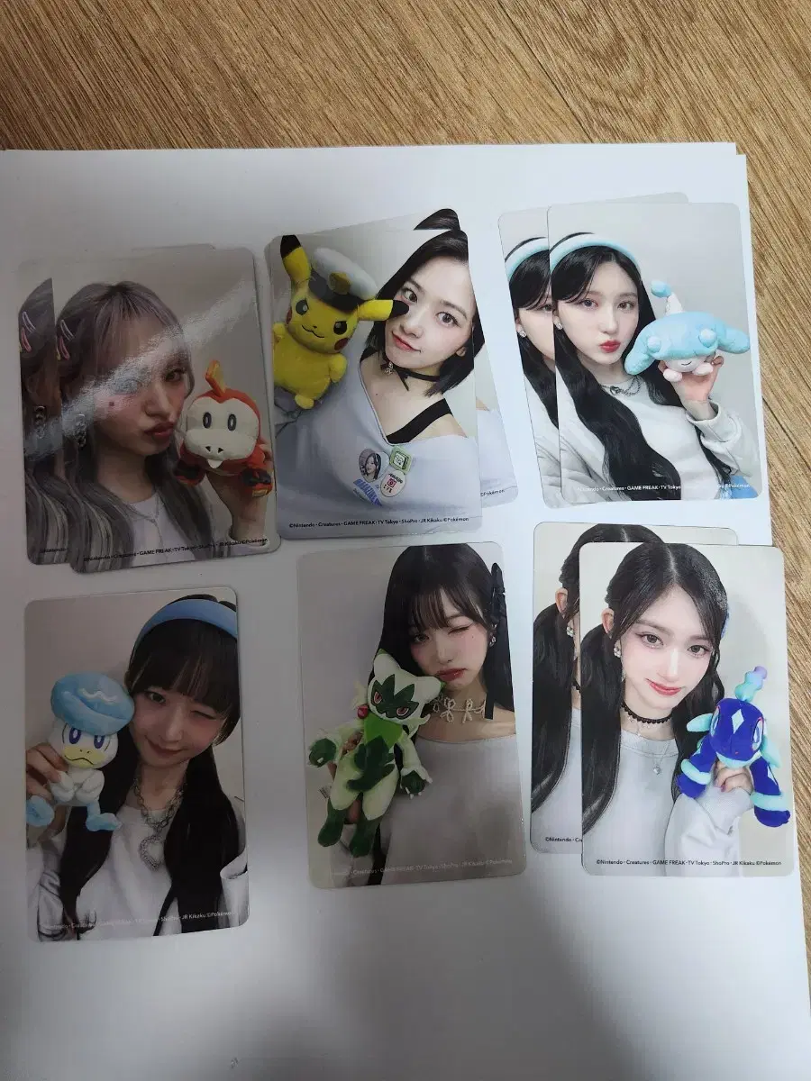 ive alive pokemon unsealed album photocard