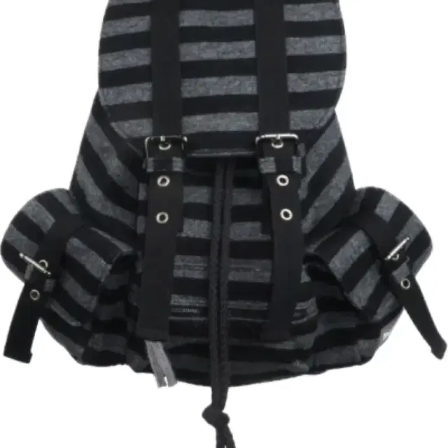 탠스댄스 Wool stripe backpack_black 백팩 구해요