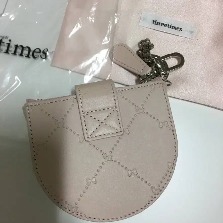 쓰리타임즈 Memory chain purse