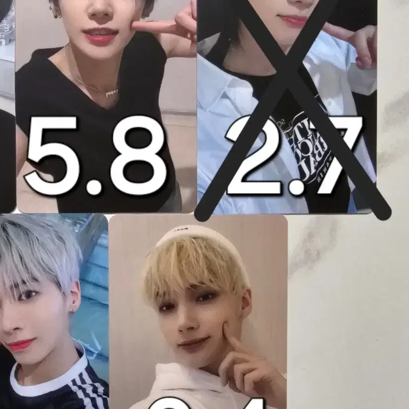 투바투 TXT 연준 휴닝카이 프리즈 엠투유 럭드 포카