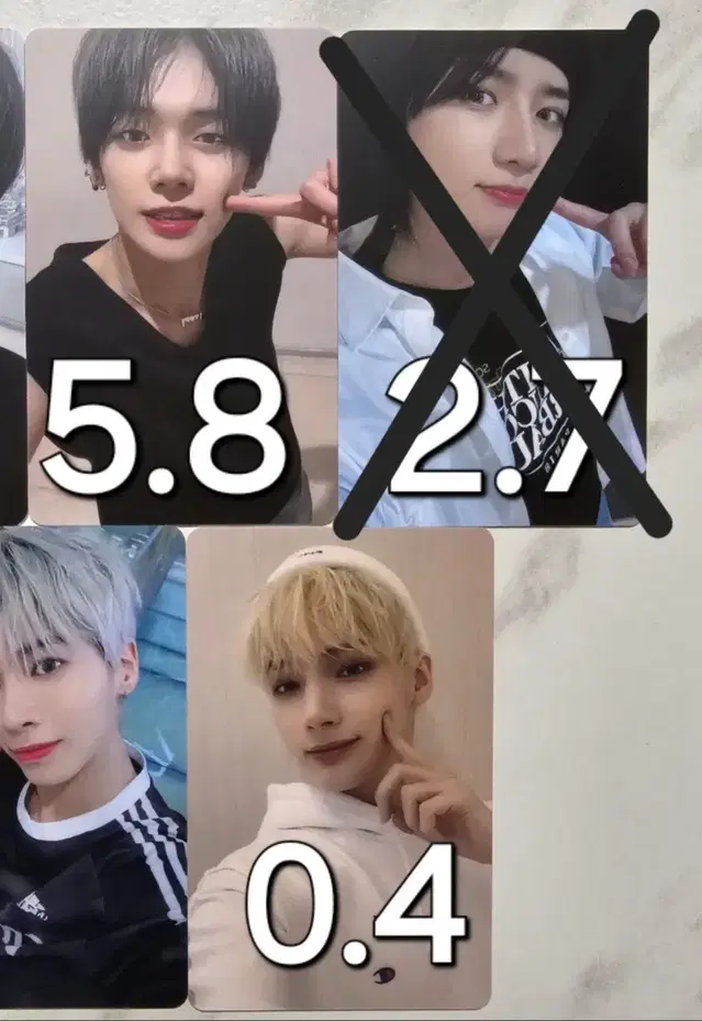 투바투 TXT 연준 휴닝카이 프리즈 엠투유 럭드 포카