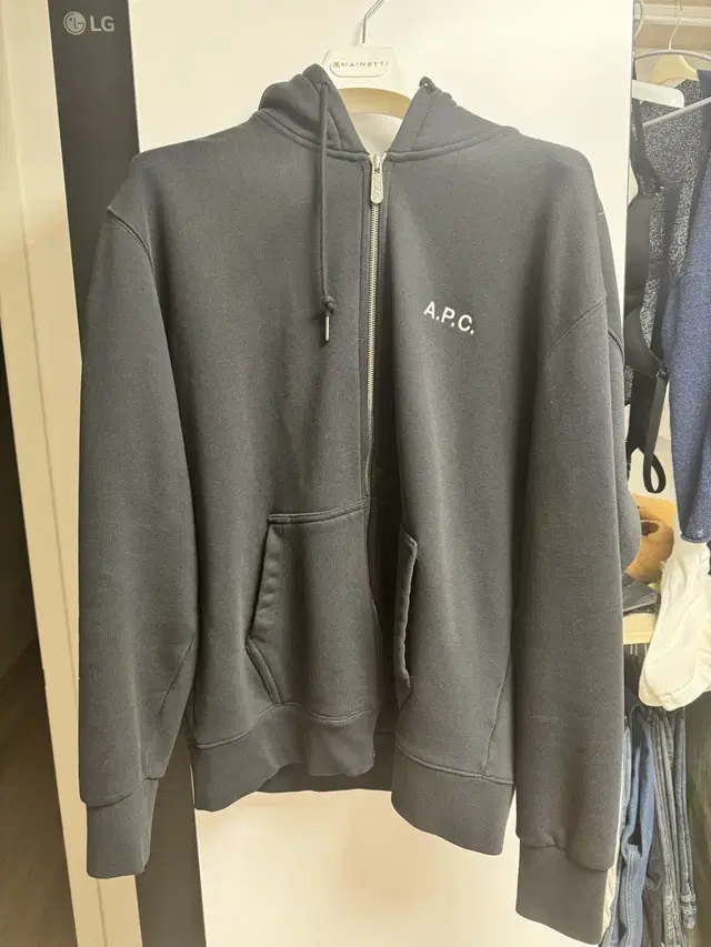 A.P.C 아페쎄 후드집업 xl