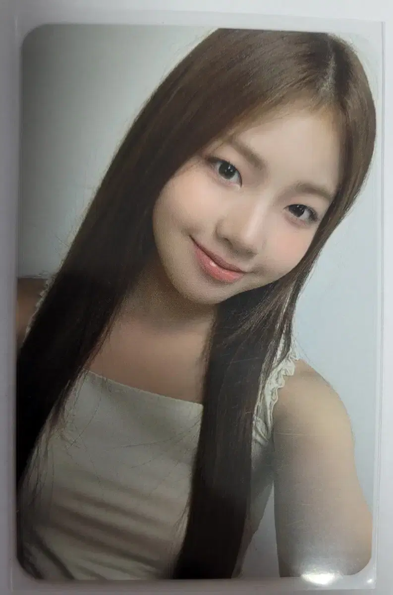 Eunice Oh Yoonah broadcast Photo card transfer