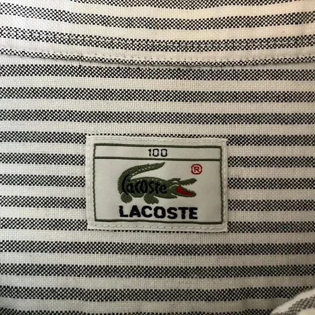 [105] 라코스테 옥스포드 스트라이프 긴팔셔츠 LACOSTE