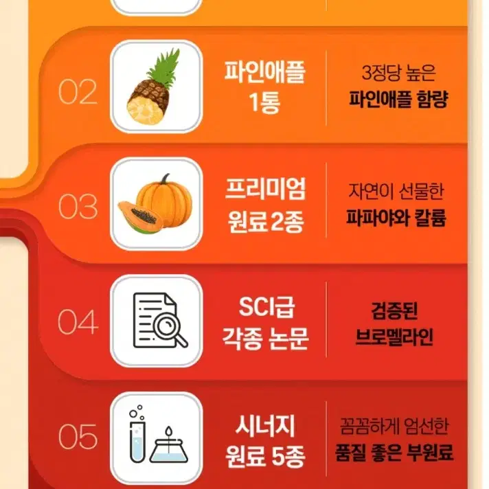 뉴본트리 브로멜라인 고함량 파인애플 효소