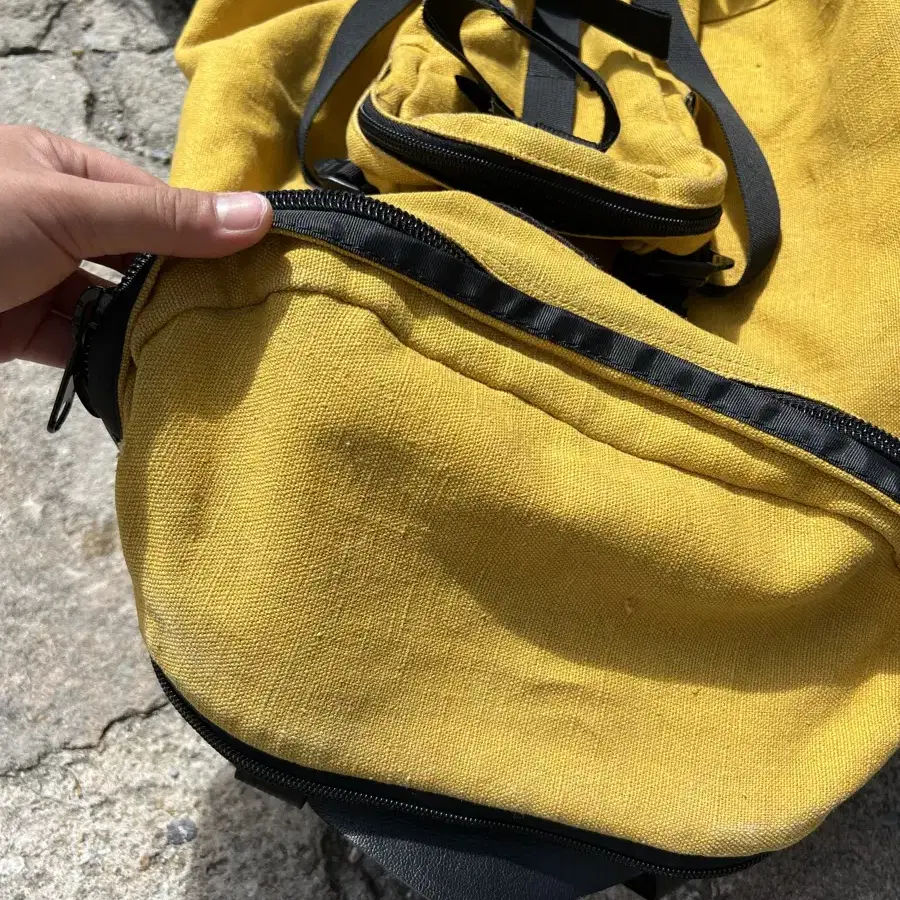 VINTAGE MANASTASH BACKPACK (Yellow) 백팩