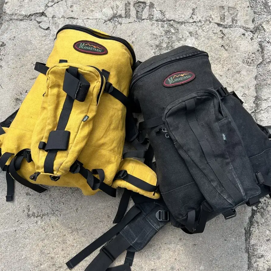 VINTAGE MANASTASH BACKPACK (Yellow) 백팩