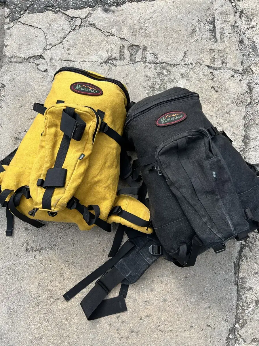 VINTAGE MANASTASH BACKPACK (Yellow) 백팩