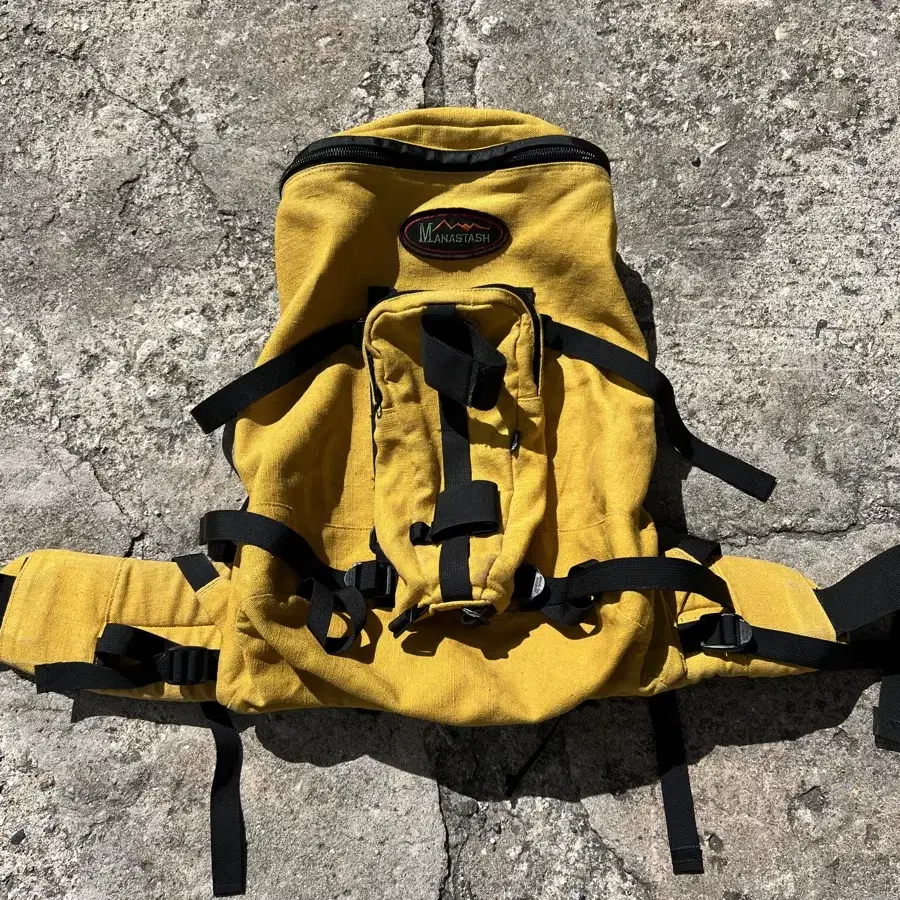 VINTAGE MANASTASH BACKPACK (Yellow) 백팩