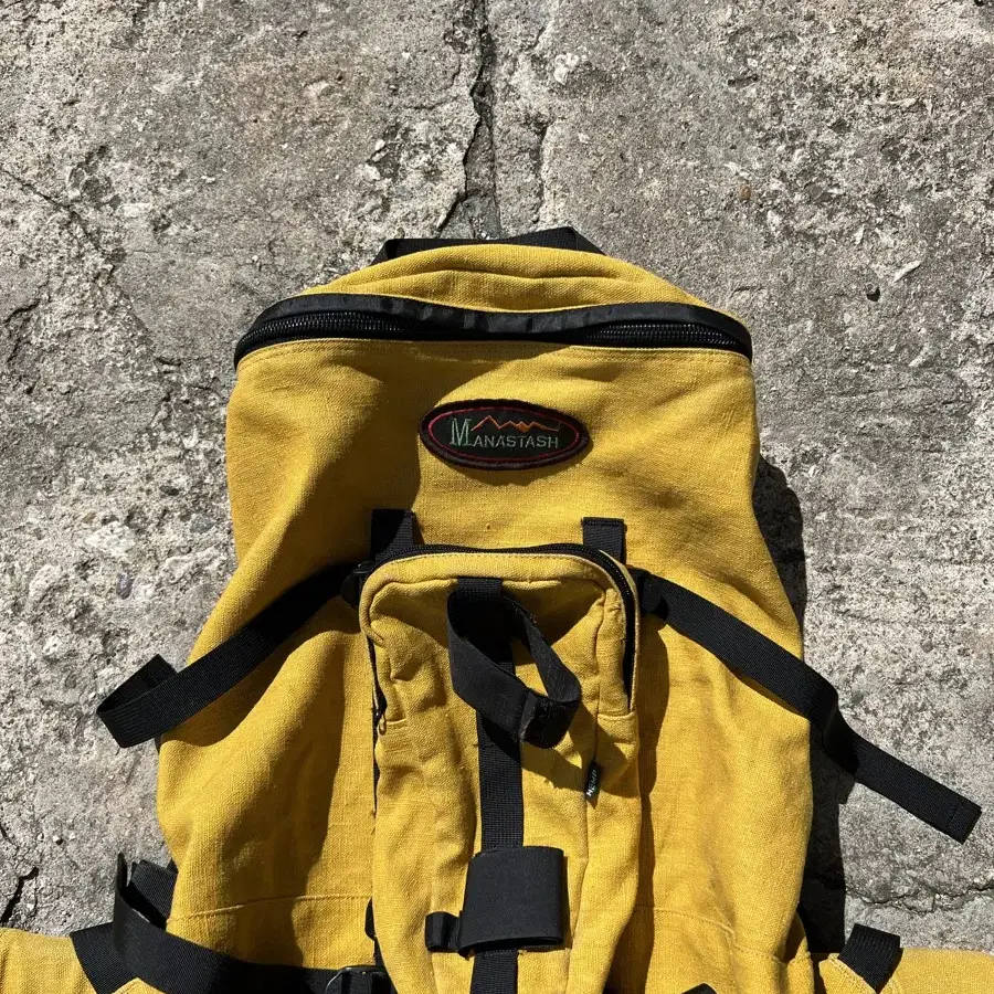 VINTAGE MANASTASH BACKPACK (Yellow) 백팩