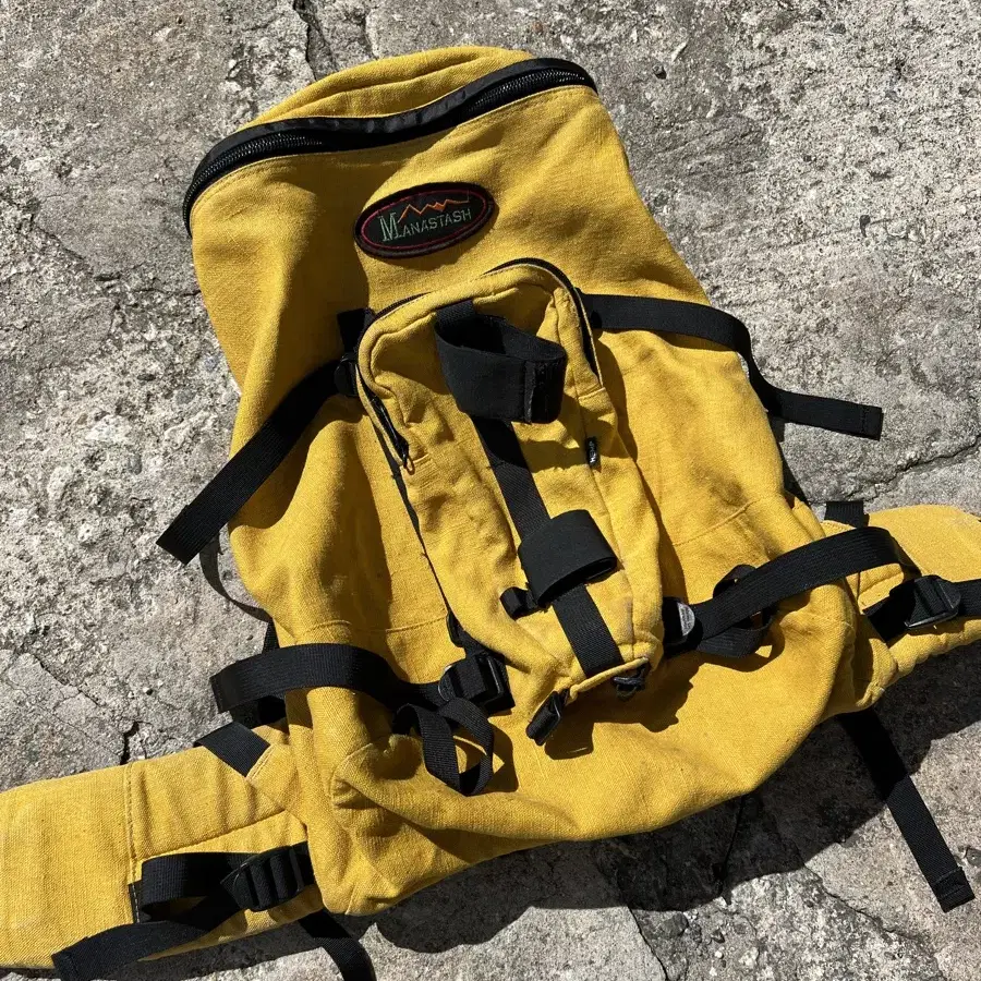 VINTAGE MANASTASH BACKPACK (Yellow) 백팩