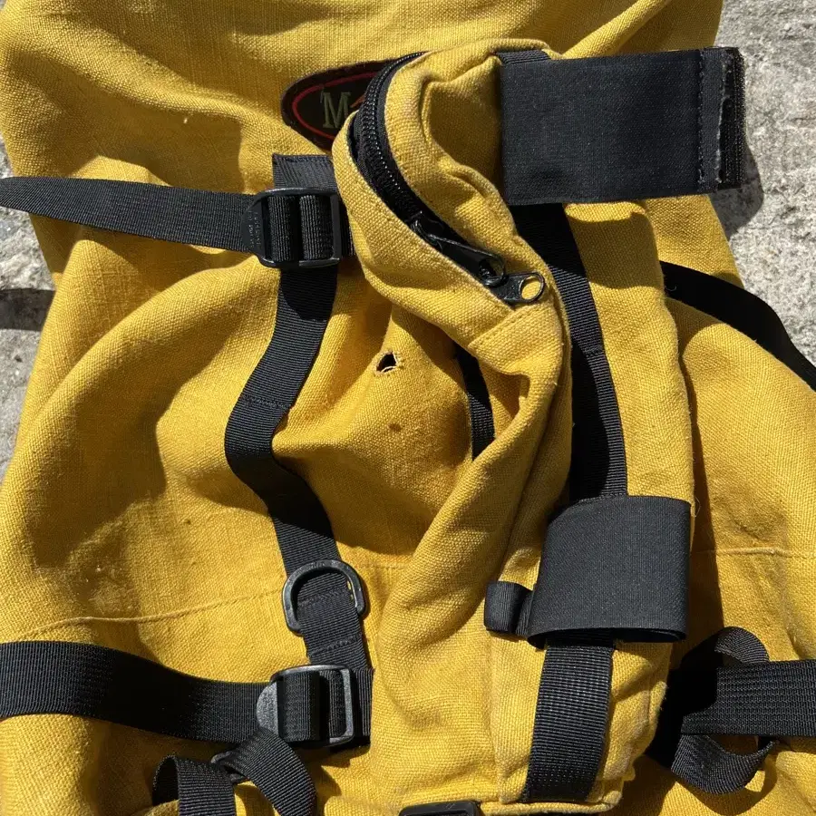 VINTAGE MANASTASH BACKPACK (Yellow) 백팩