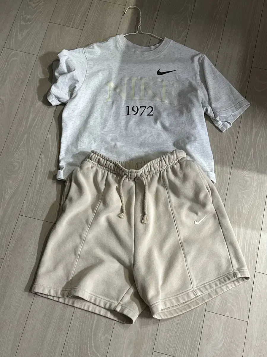 [Nike] Cotton Pants(Beige) S*Including home delivery