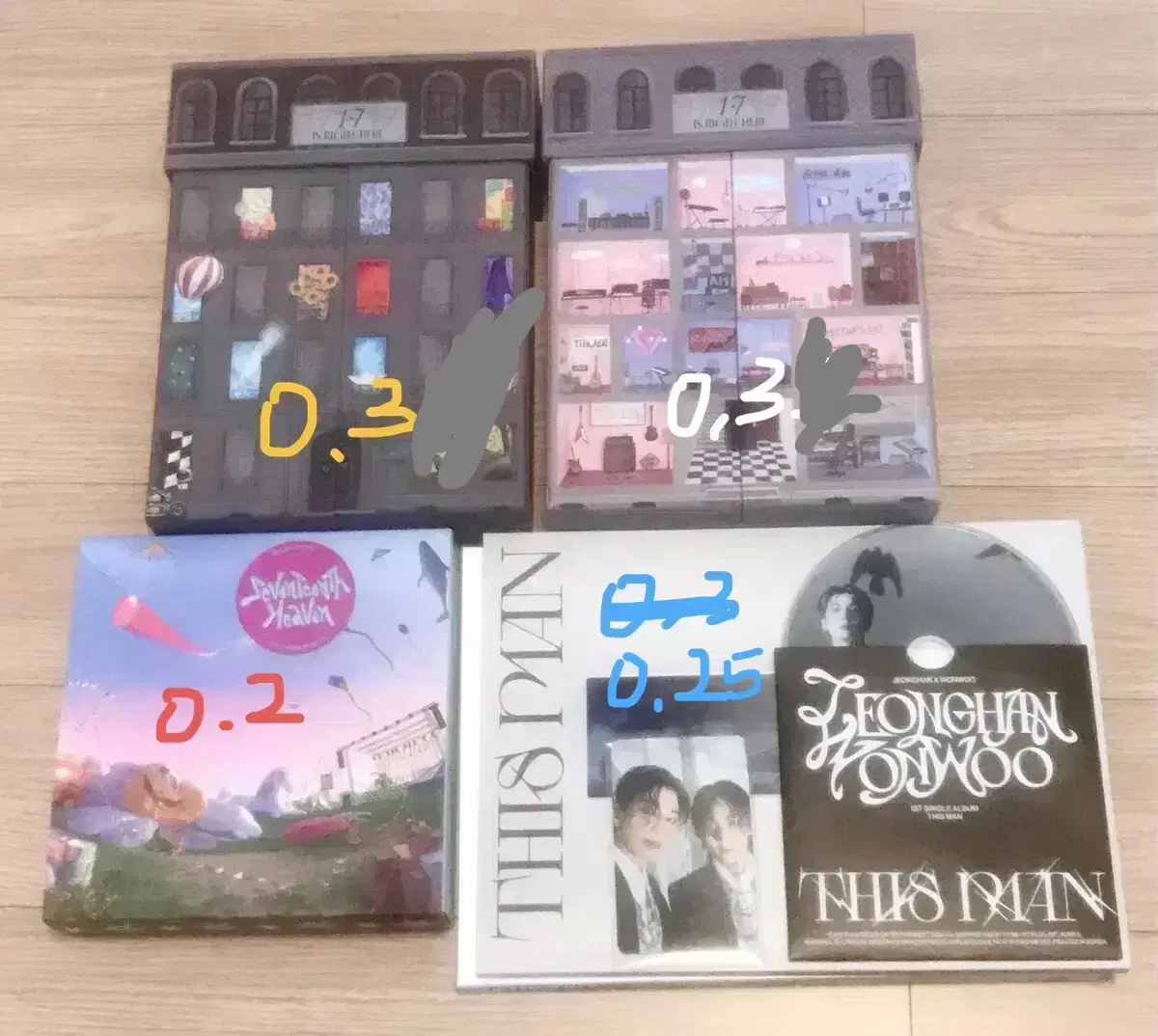 Seventeen album wts (Best Maestro Disman Heaven)