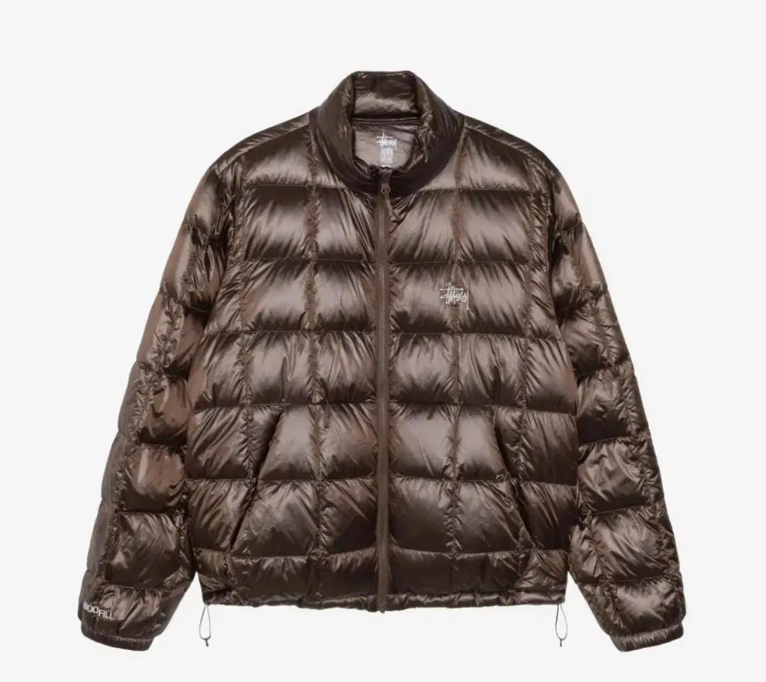 [XL]Stussy Midweight Puffer Brown Padding