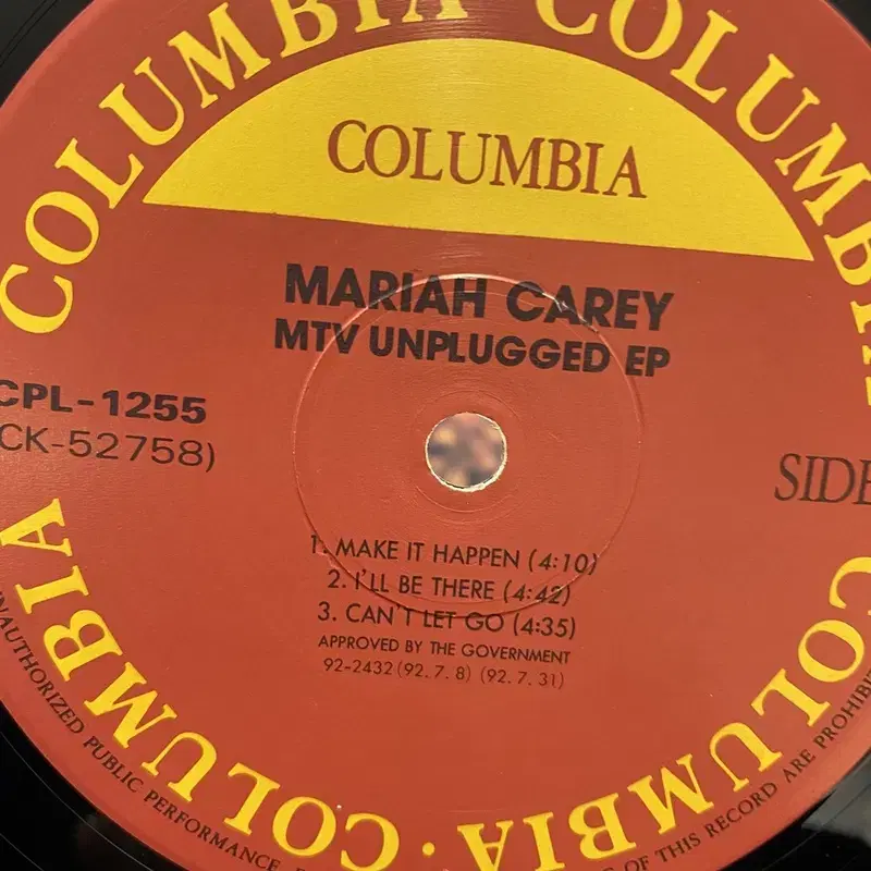 MARIAH CAREY LP / AA5457