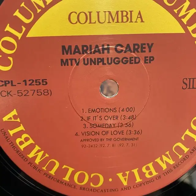 MARIAH CAREY LP / AA5457