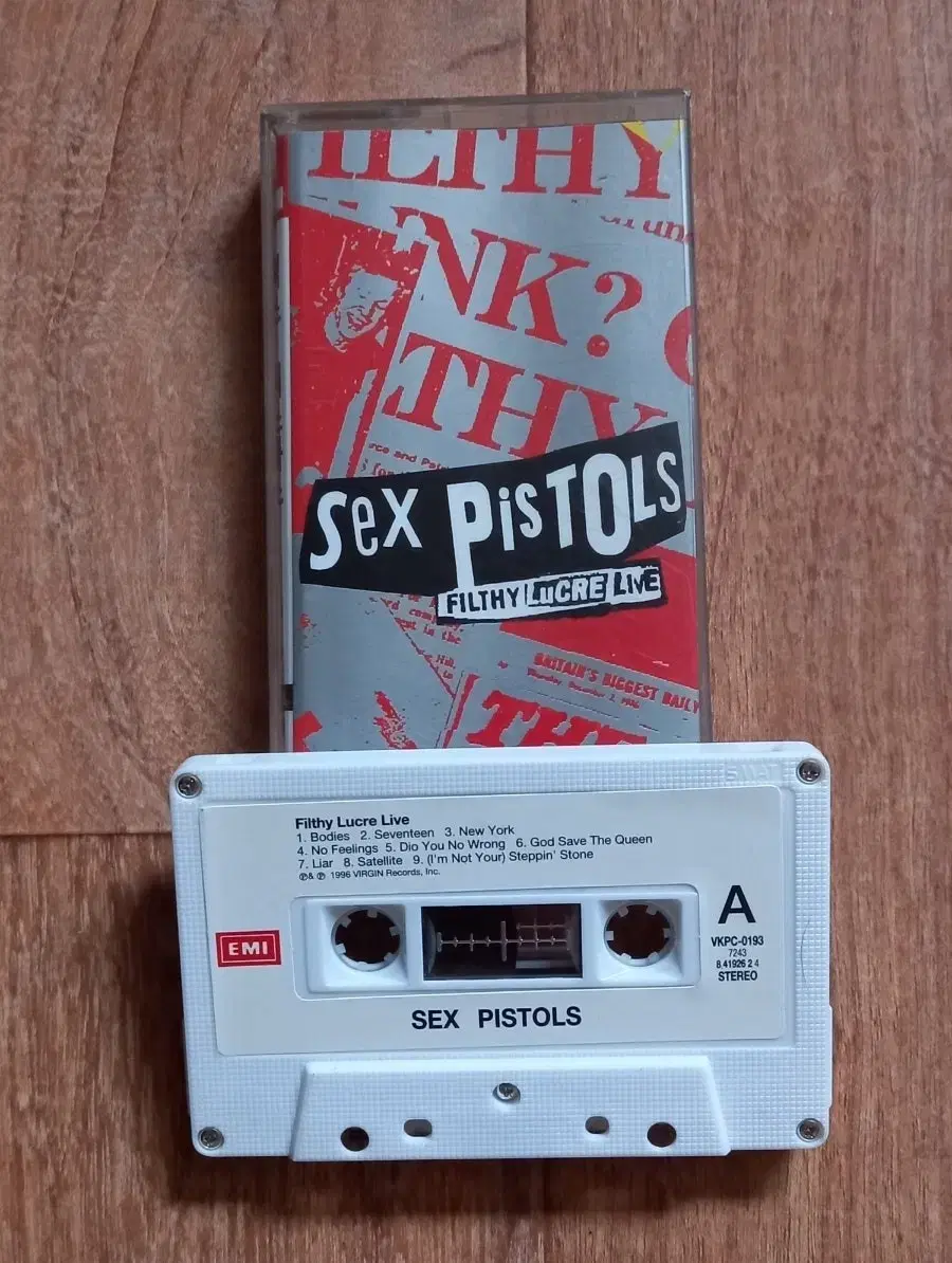 sex pistols  카세트테이프