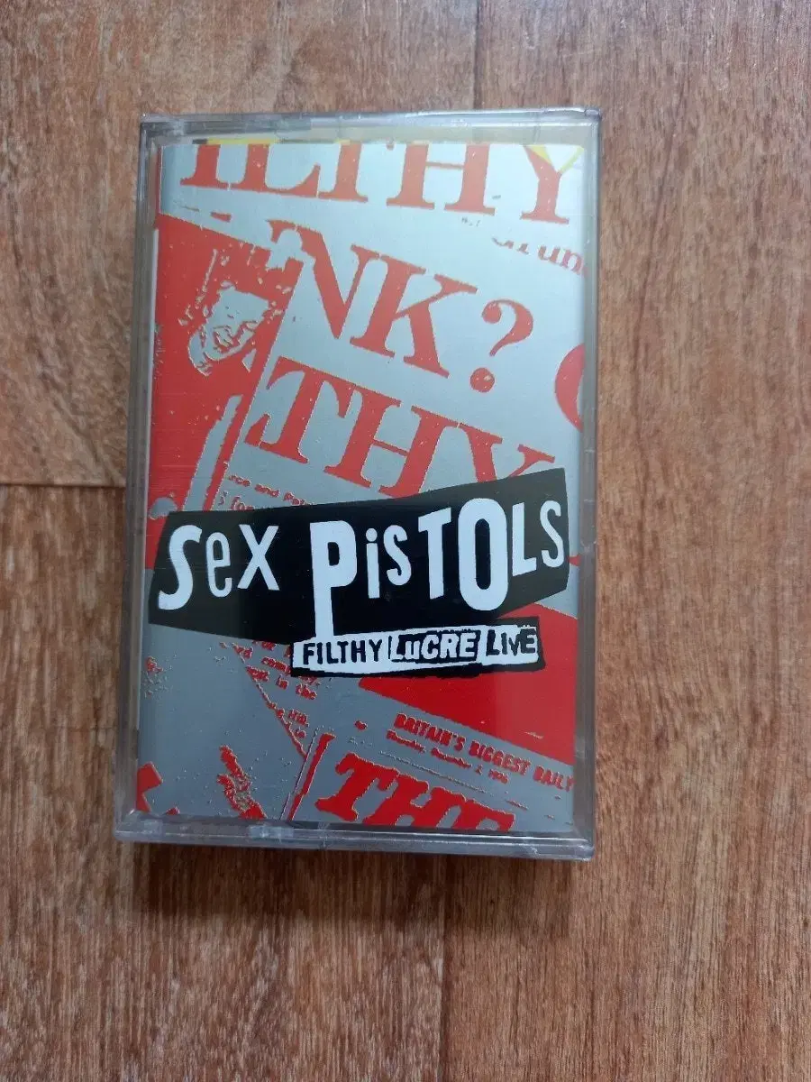 sex pistols 미개봉 카세트테이프