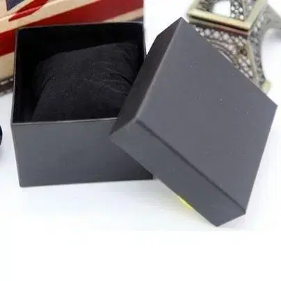 New black gift packaging box props + cushion watch earrings necklace design material